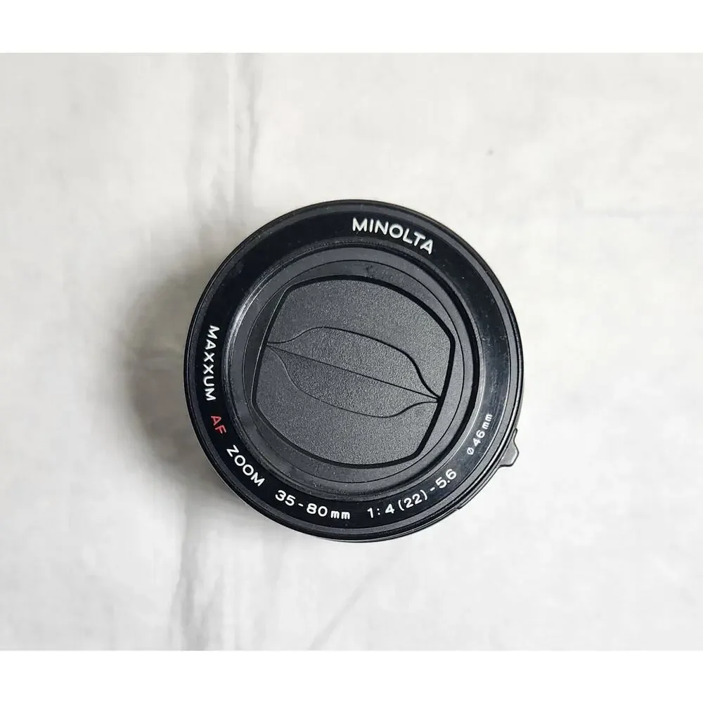 Minolta Maxxum AF Zoom 35-80MM 1:4 (22) -5.6 Lens With Carry Case Pre-owned